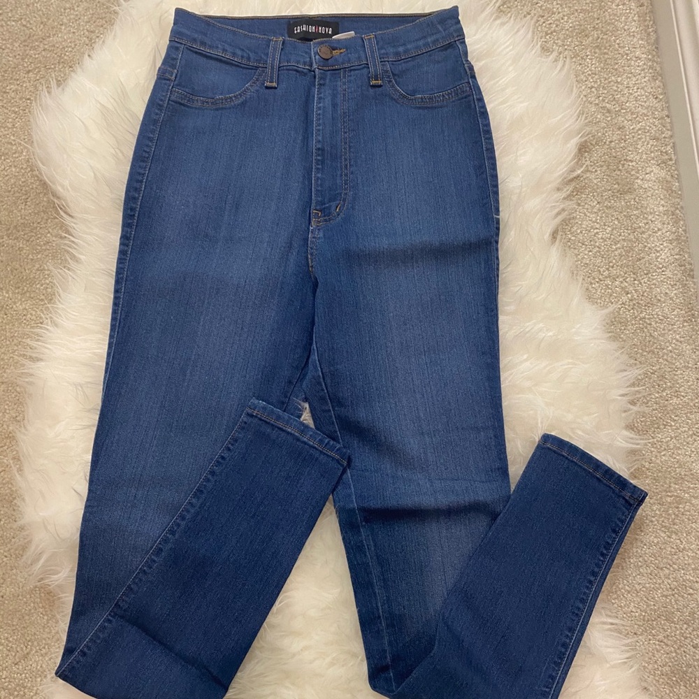 Fashion Nova high-waisted skinny jeans